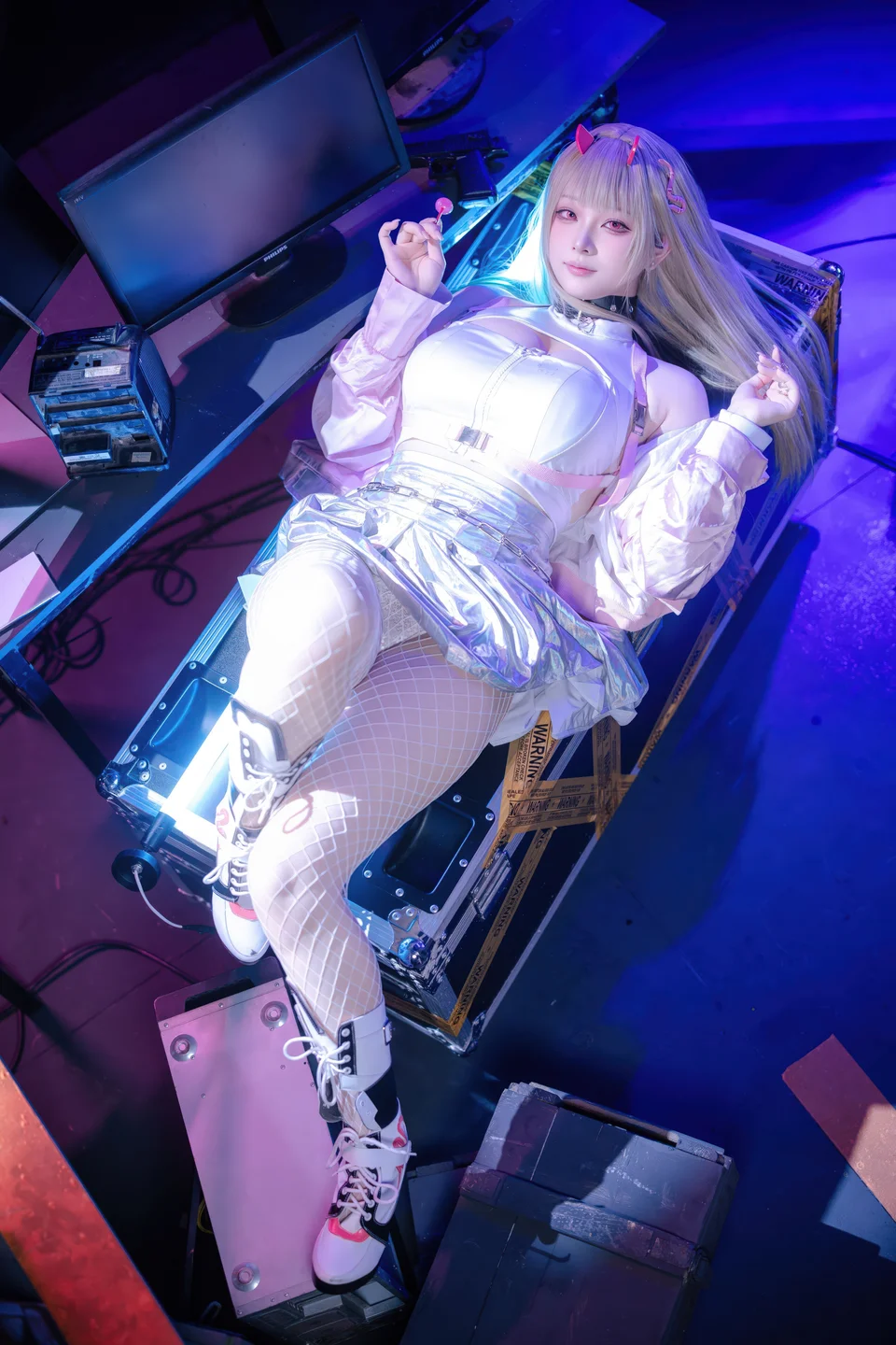 屿鱼 - No.073 胜利女神：妮姬 毒蛇 [86P-1.01GB] tg@simisebaisi 【丝足阁】022.webp